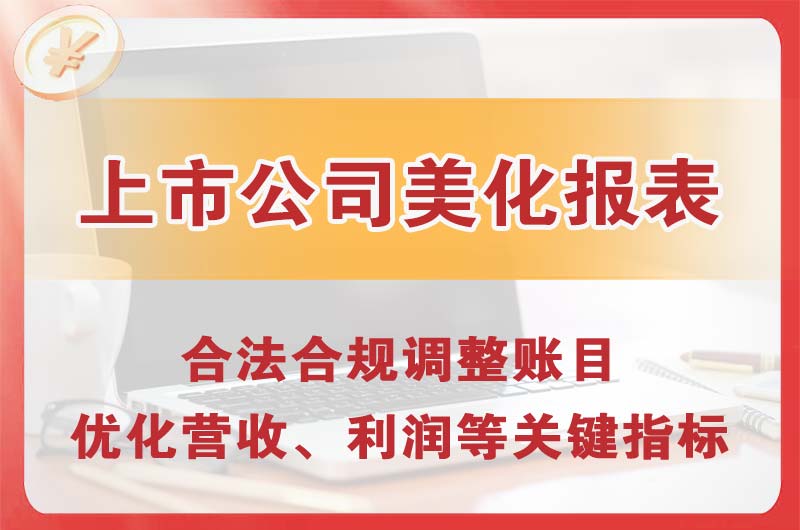 新余上市公司美化报表